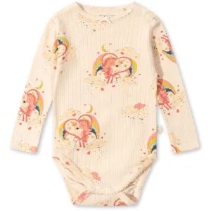 Konges Sljd Horn Stars Minnie Glitter Bodysuit Ls Gots