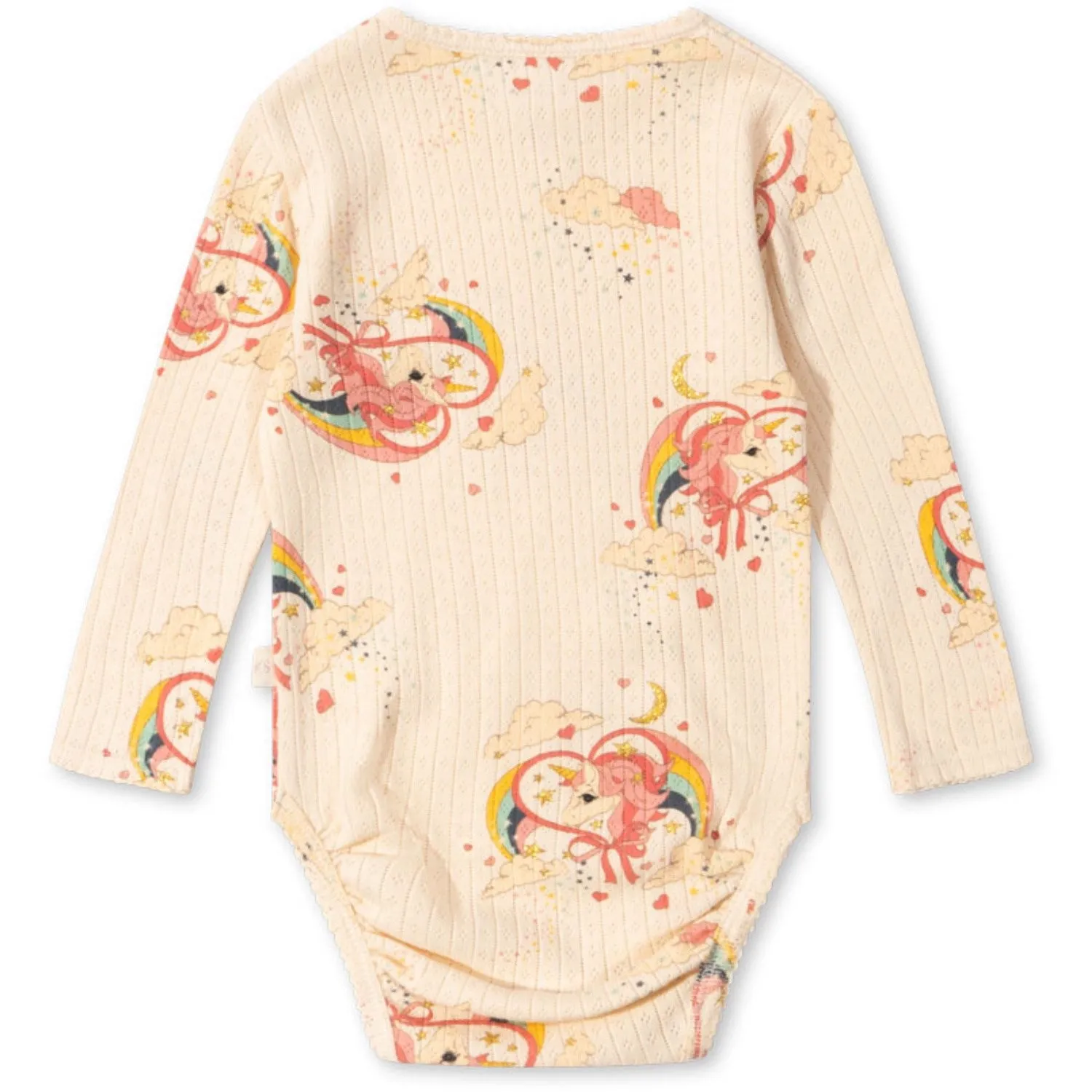 Konges Sljd Horn Stars Minnie Glitter Bodysuit Ls Gots