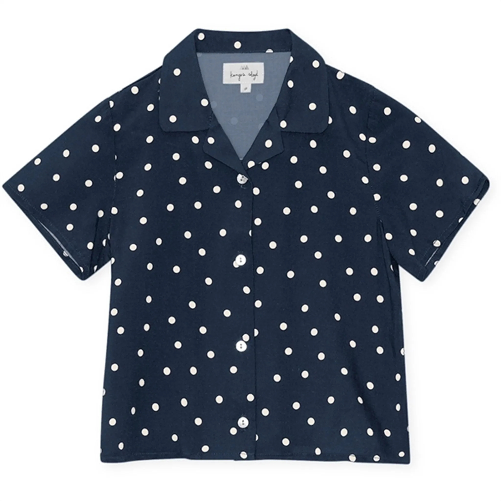 Konges Sljd Kelly Blue Dot Kelly Skjorte