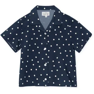 Konges Sljd Kelly Blue Dot Kelly Skjorte