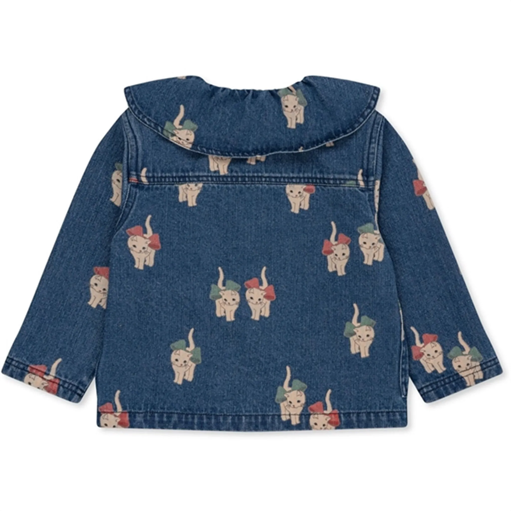 Konges Sljd Kitty Bow Magot Denim Shirt