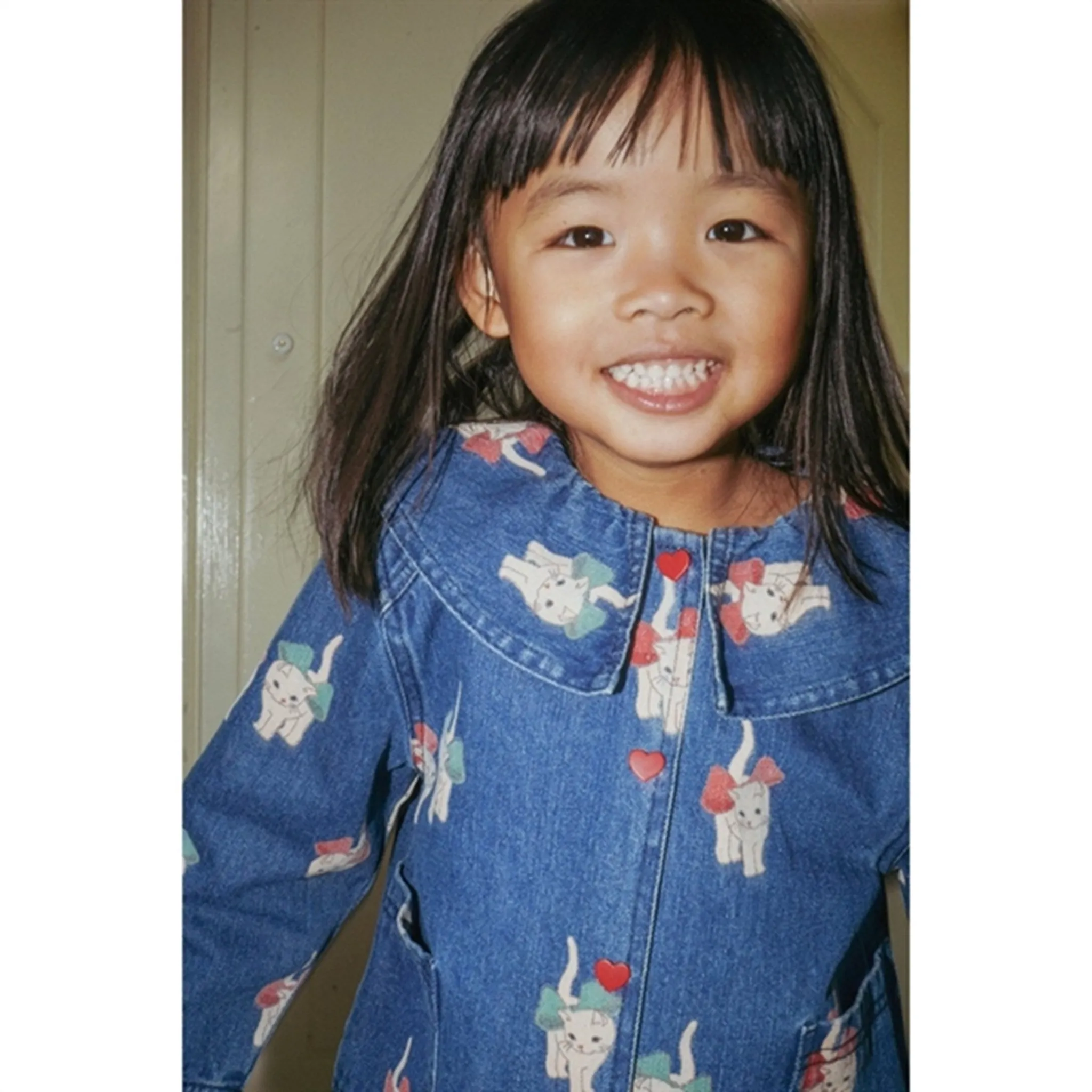 Konges Sljd Kitty Bow Magot Denim Shirt