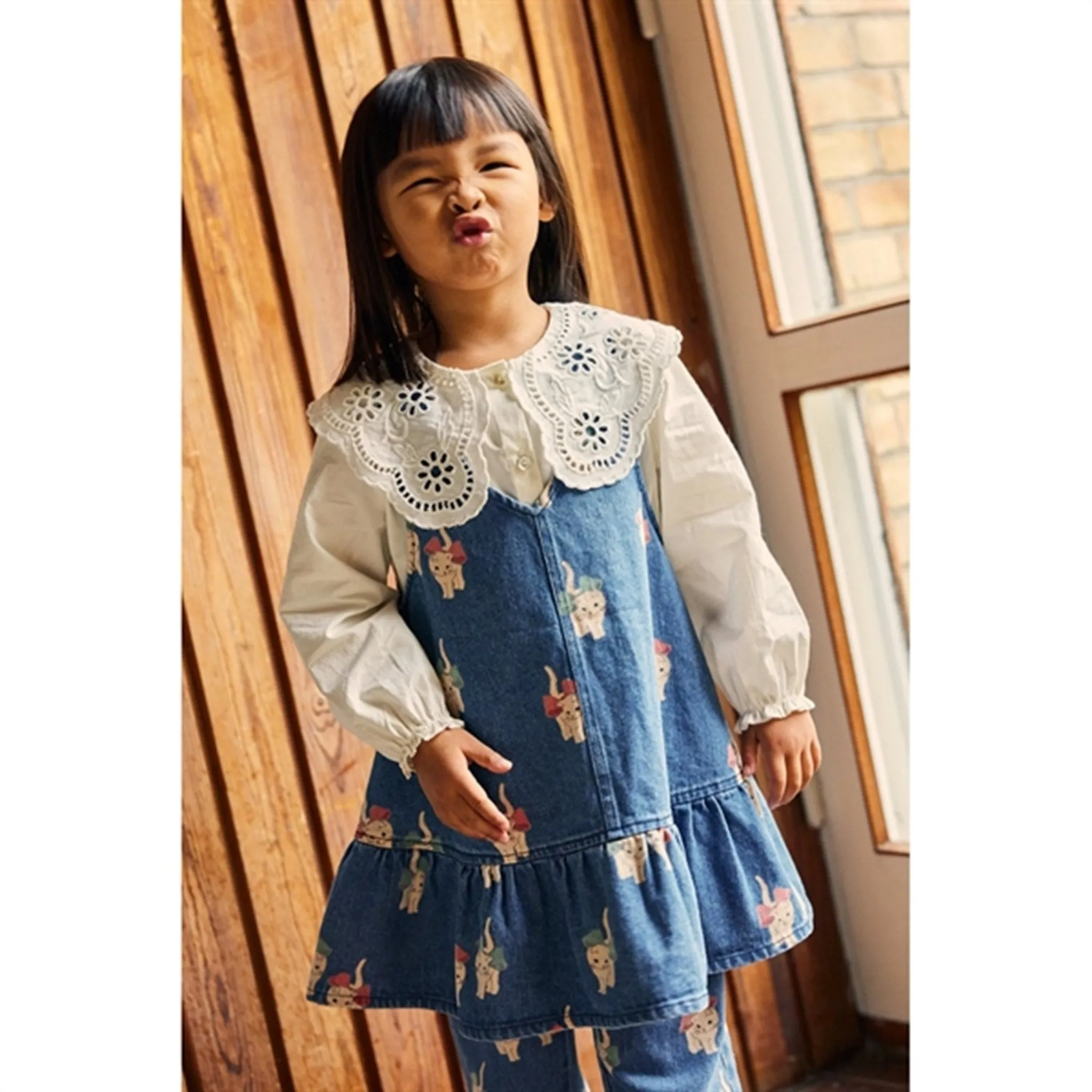 Konges Sljd Kitty Bow Magot Dress