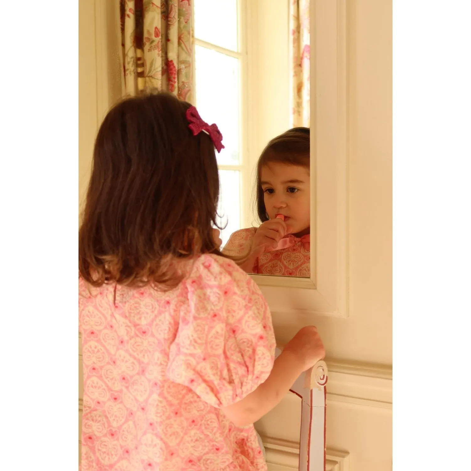 Konges Sljd Lacy Pink Ava Ss Blouse Gots