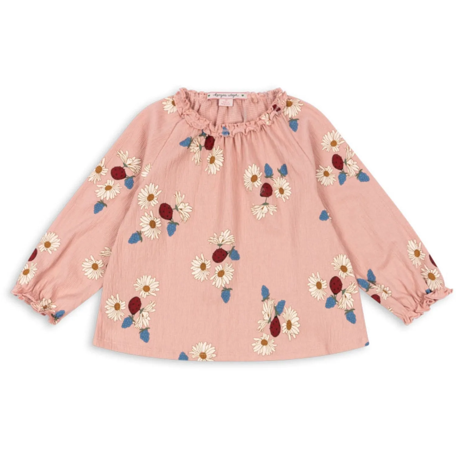 Konges Sljd Ladybug Daisy Blush Chleo Blouse Ocs