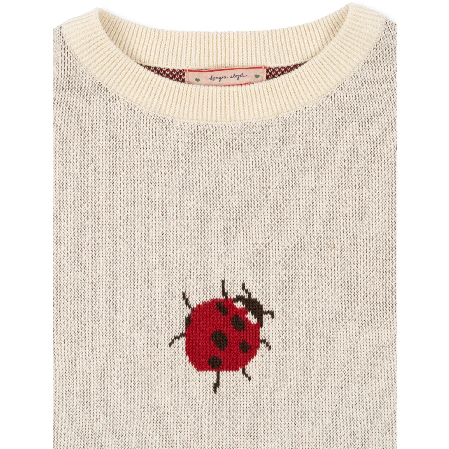 Konges Sljd Ladybug Lapis Knit Dress