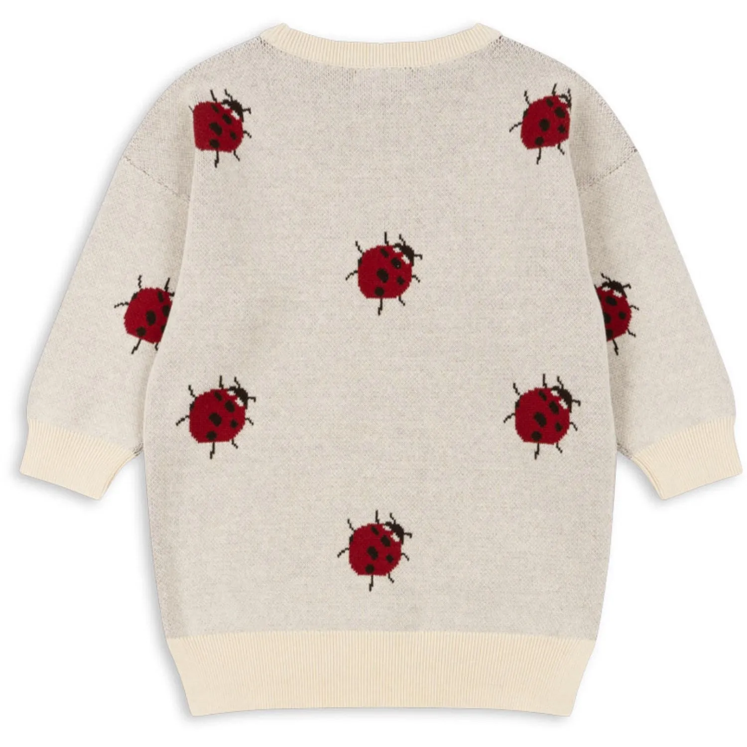 Konges Sljd Ladybug Lapis Knit Dress