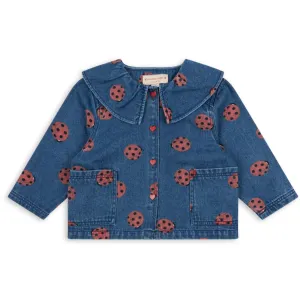 Konges Sljd Ladybug Magot Ladybug Denim Shirt Gots