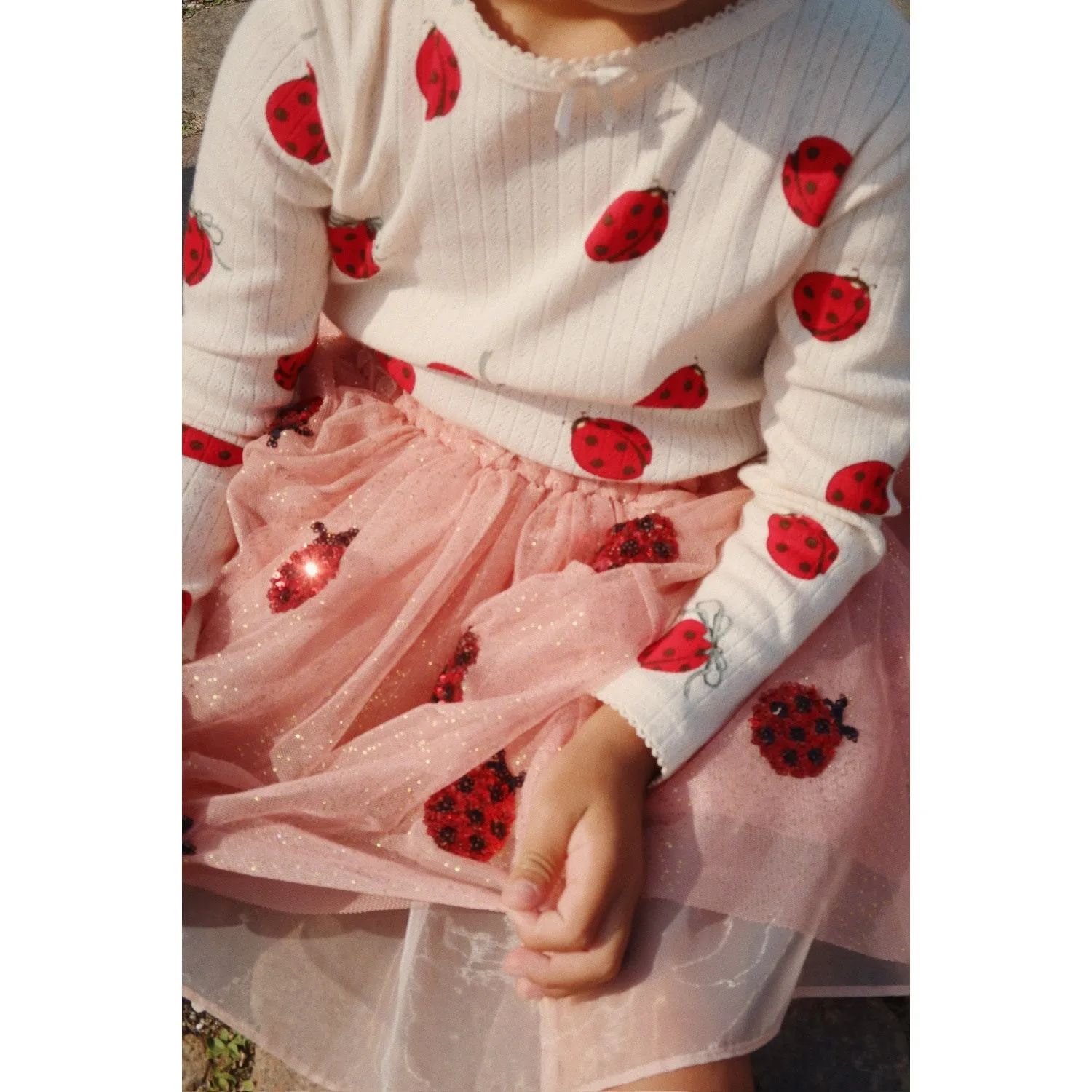 Konges Sljd Ladybug Minnie Ladybug Blouse Gots