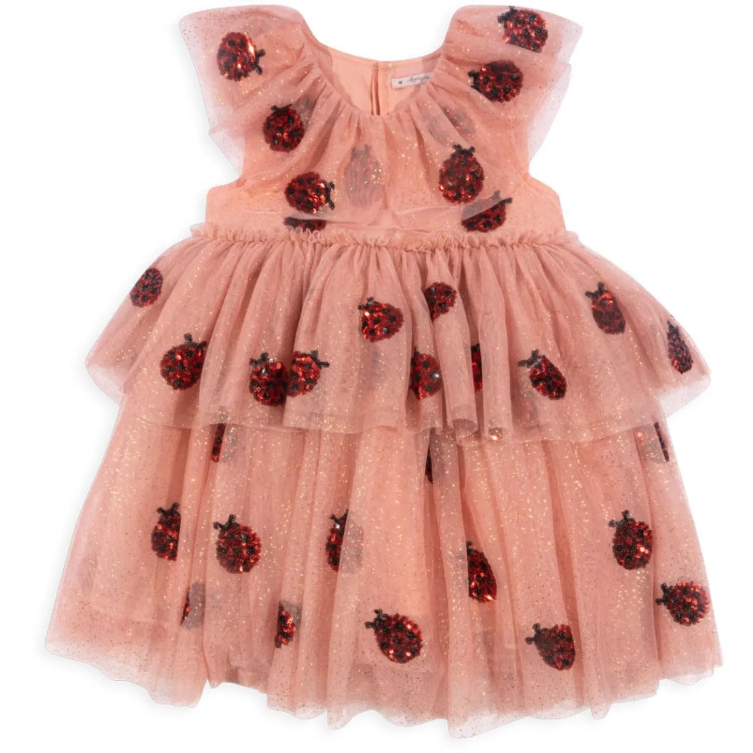 Konges Sljd Ladybug Sequin Yvonne Ladybug Dress
