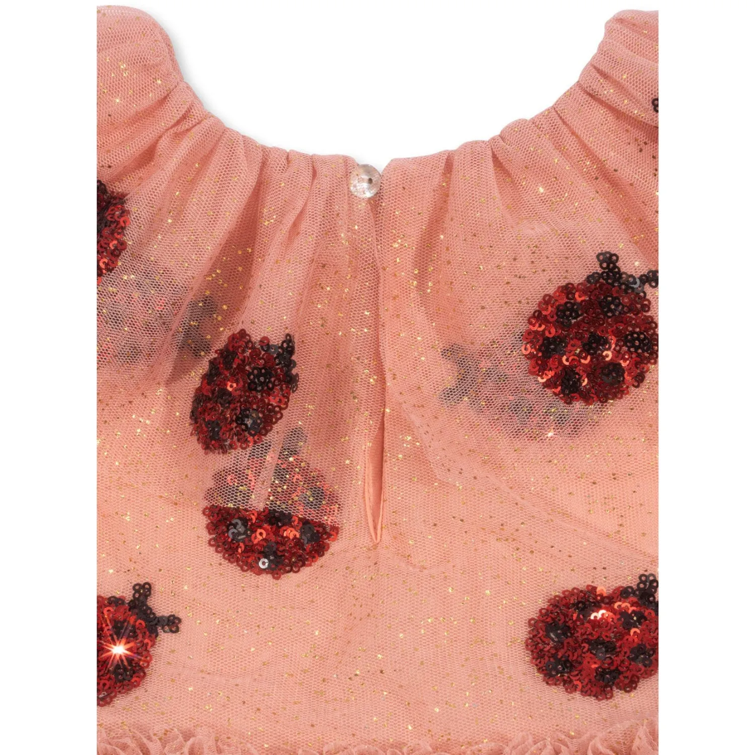 Konges Sljd Ladybug Sequin Yvonne Ladybug Dress