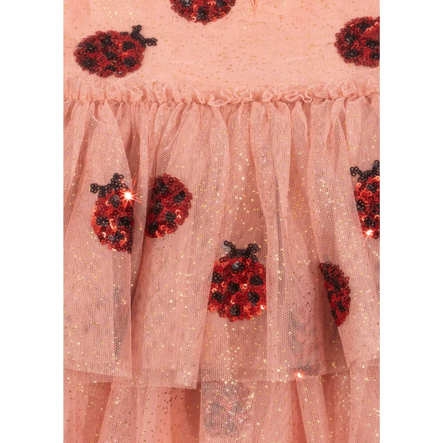 Konges Sljd Ladybug Sequin Yvonne Ladybug Dress