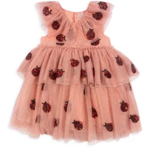 Konges Sljd Ladybug Sequin Yvonne Ladybug Dress