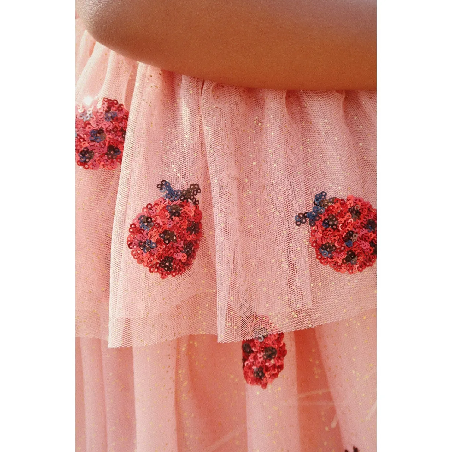 Konges Sljd Ladybug Sequin Yvonne Ladybug Dress