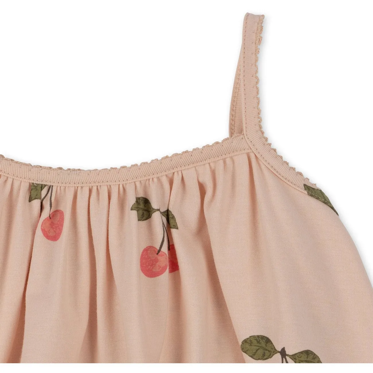 Konges Sljd Ma Grande Cerise Pink Basis Strop Dress
