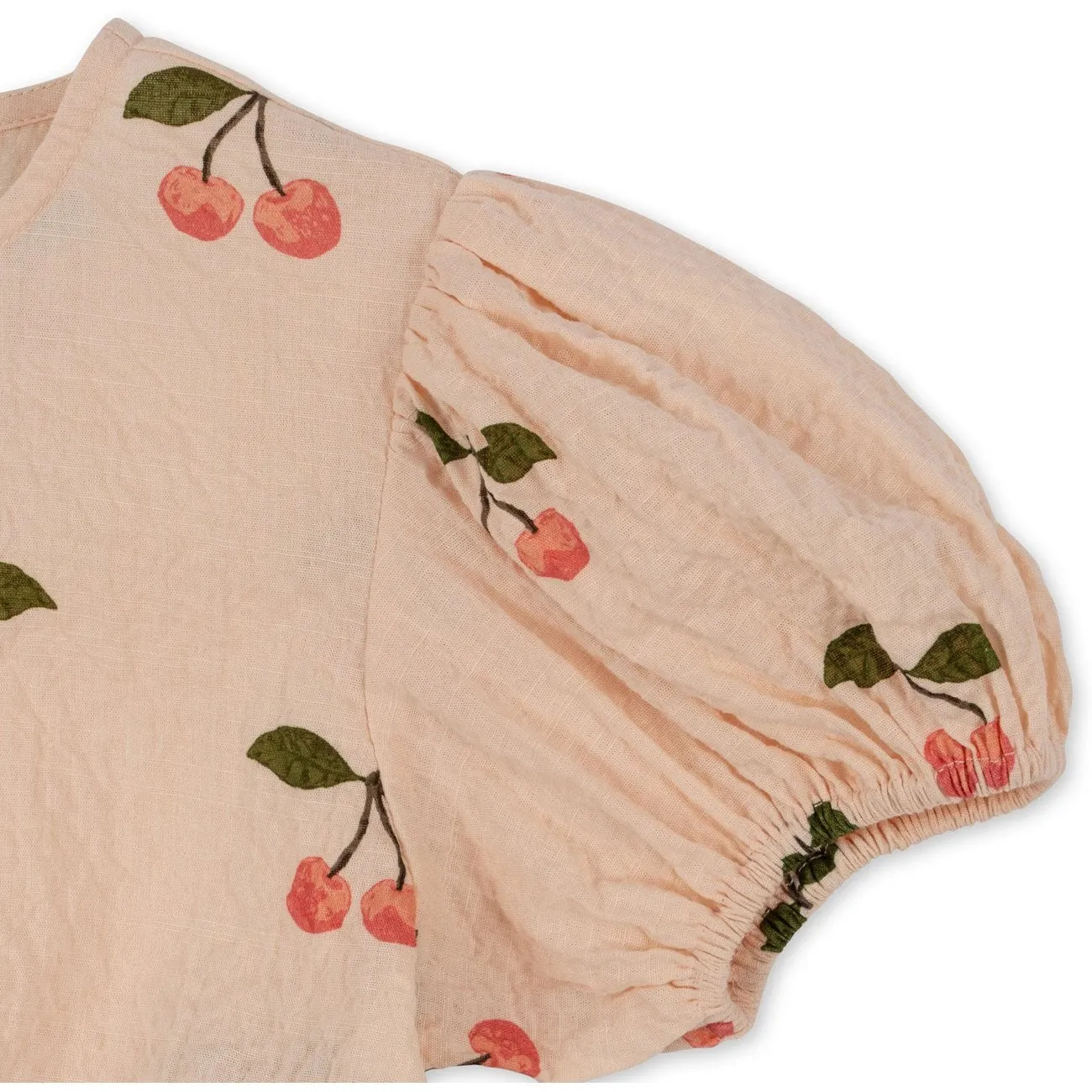 Konges Sljd Ma Grande Cerise Pink Vida Puffrmer Dress