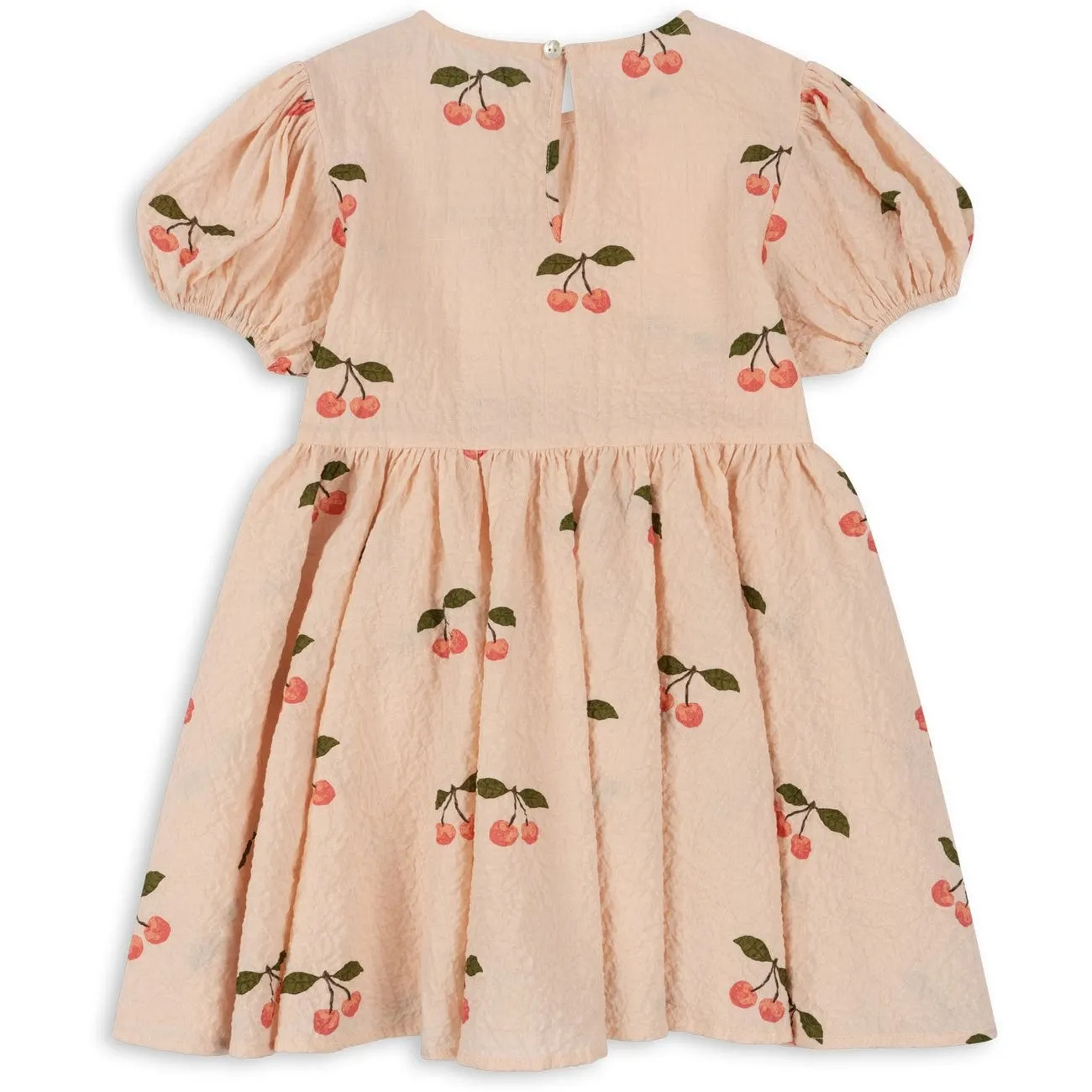 Konges Sljd Ma Grande Cerise Pink Vida Puffrmer Dress