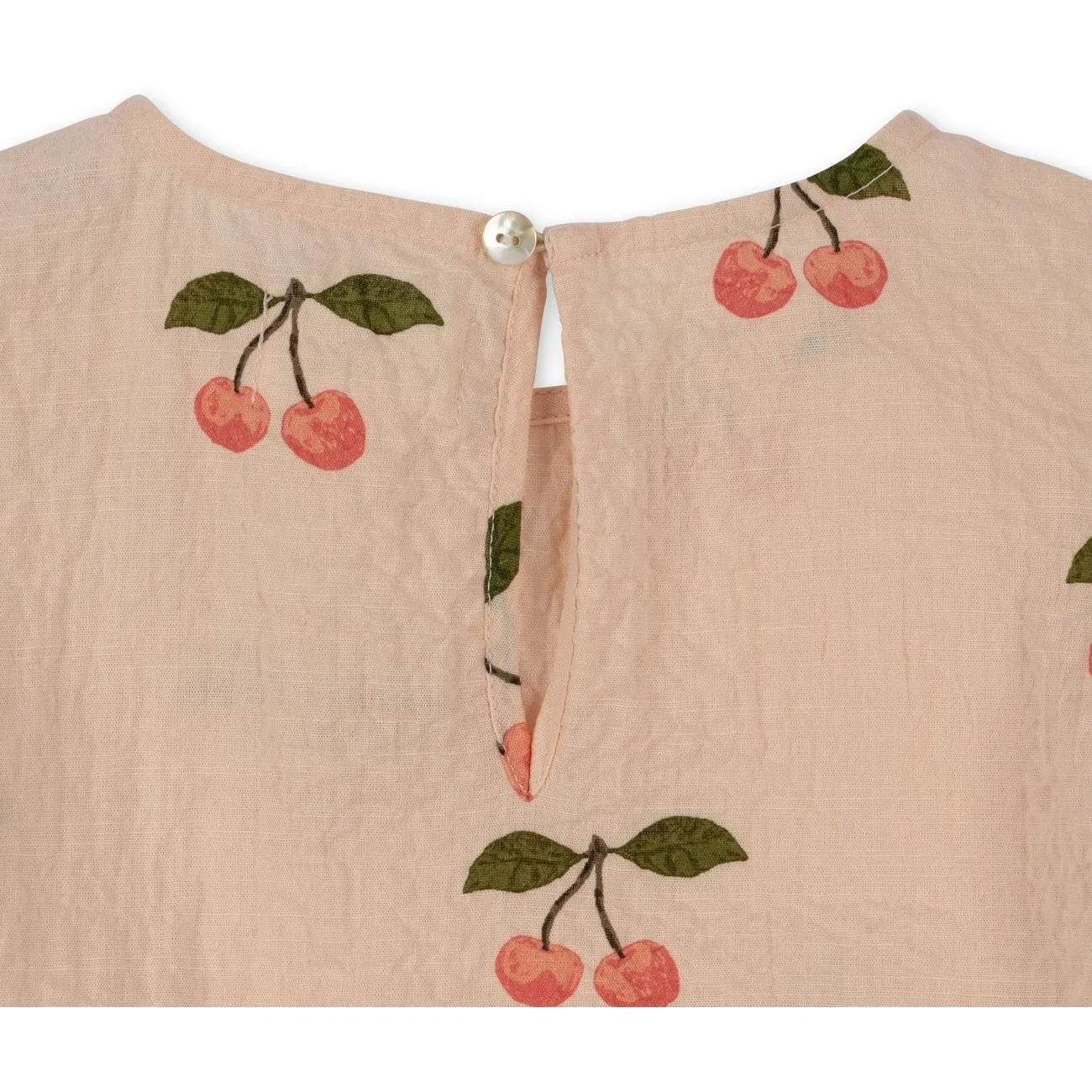 Konges Sljd Ma Grande Cerise Pink Vida Puffrmer Dress