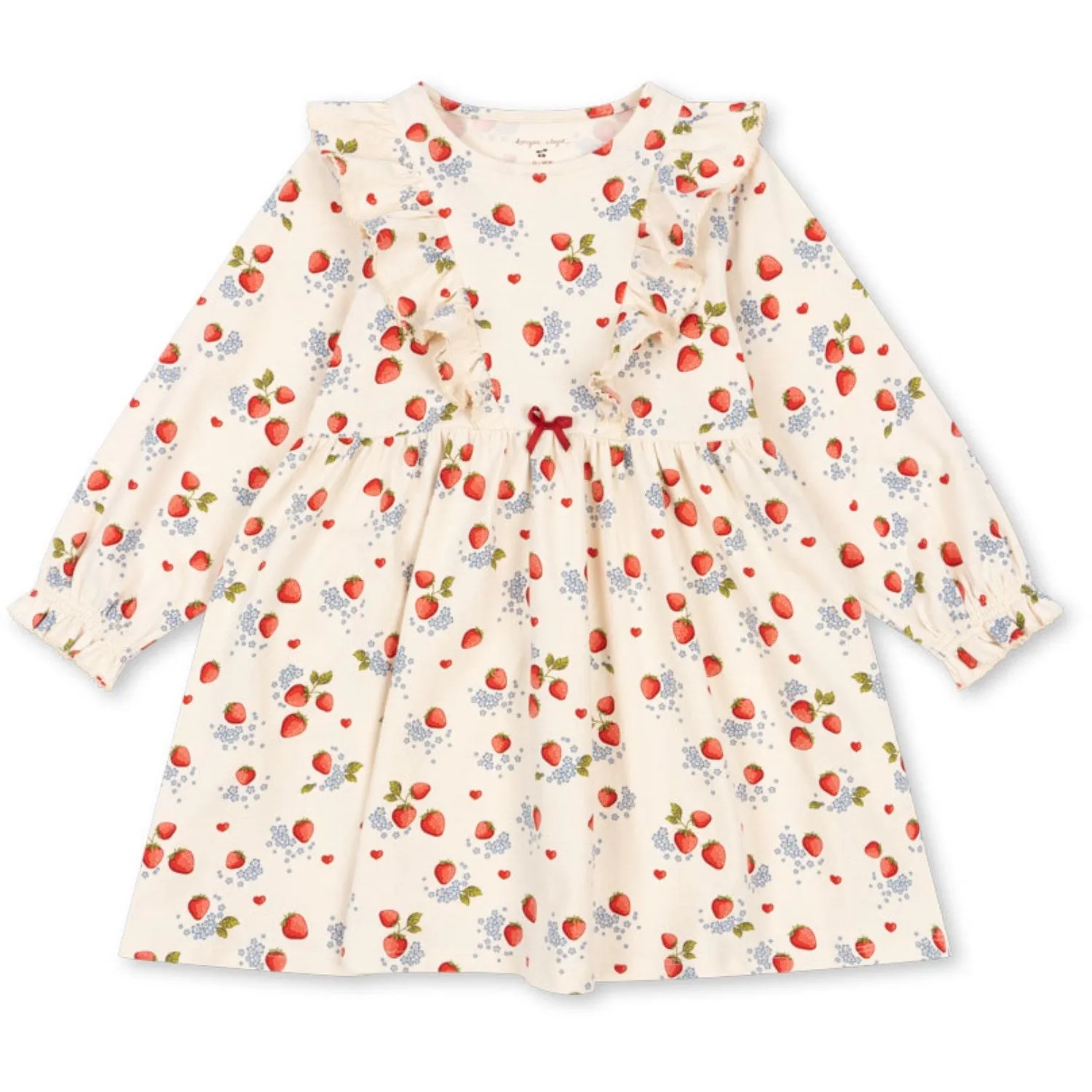 Konges Sljd Marmalade Basic Frill Dress Gots