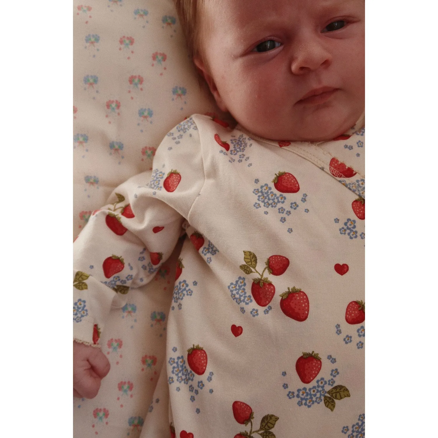 Konges Sljd Marmalade Basic Newborn Onesie Gots