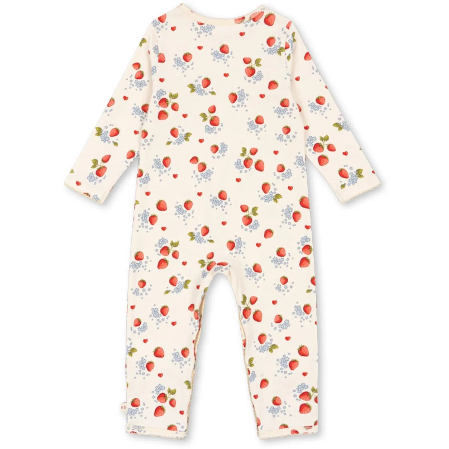 Konges Sljd Marmalade Basic Onesie Gots
