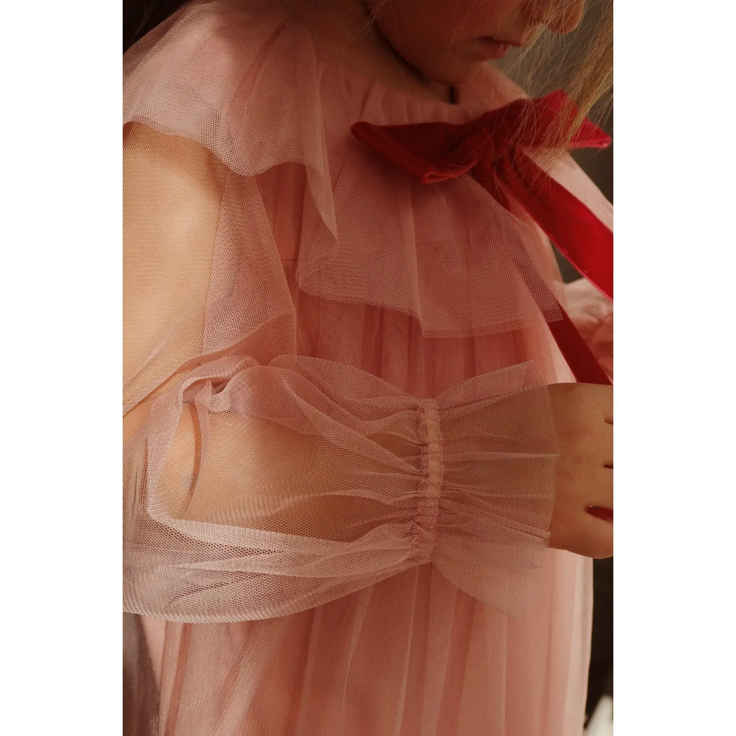 Konges Sljd Mellow Rose Bow Dress