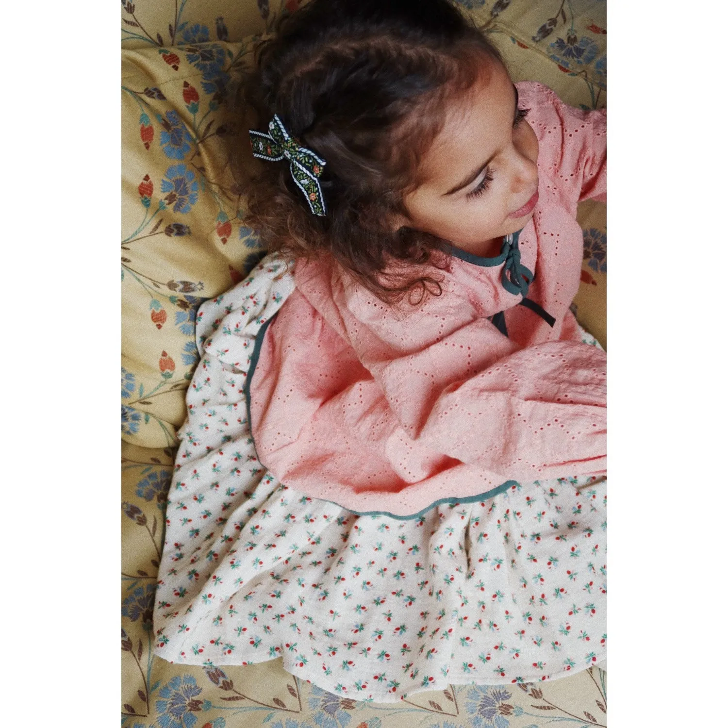 Konges Sljd Mellow Rose Rilla Bow Shirt
