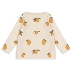 Konges Sljd Mon Grand Citron Drey Ls Tee Gots