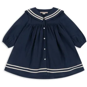 Konges Sljd Navy Blazer Sailor Dress Gots
