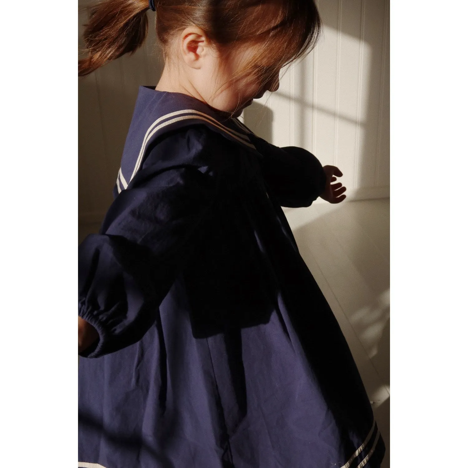 Konges Sljd Navy Blazer Sailor Dress Gots