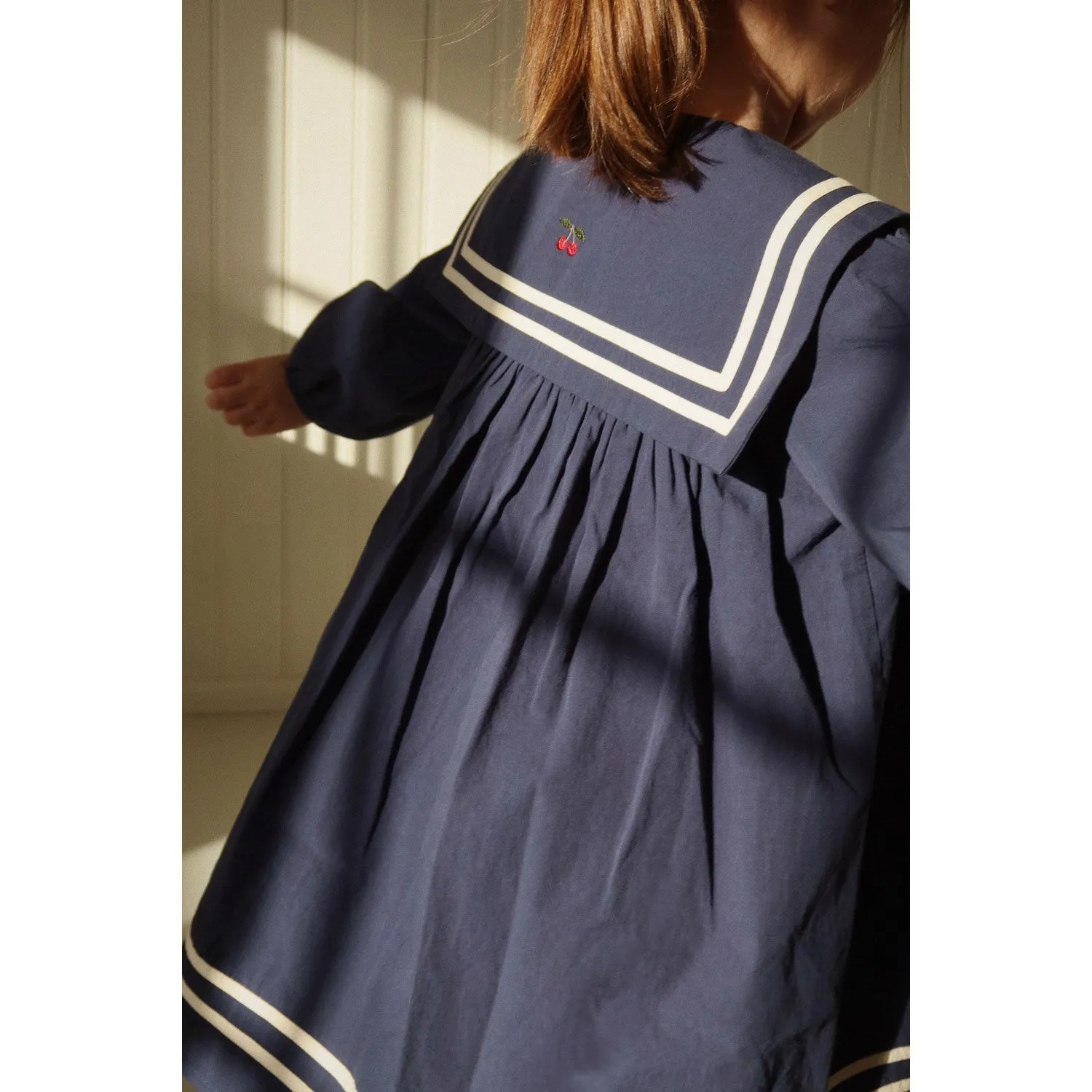Konges Sljd Navy Blazer Sailor Dress Gots