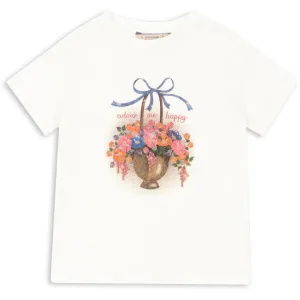 Konges Sljd Off White/Basket Era Tee Ocs
