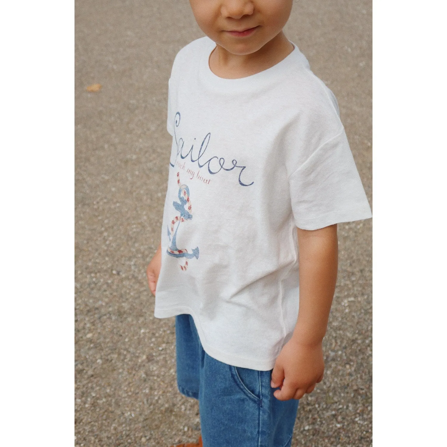 Konges Sljd Off White/Sailor Era Tee Ocs