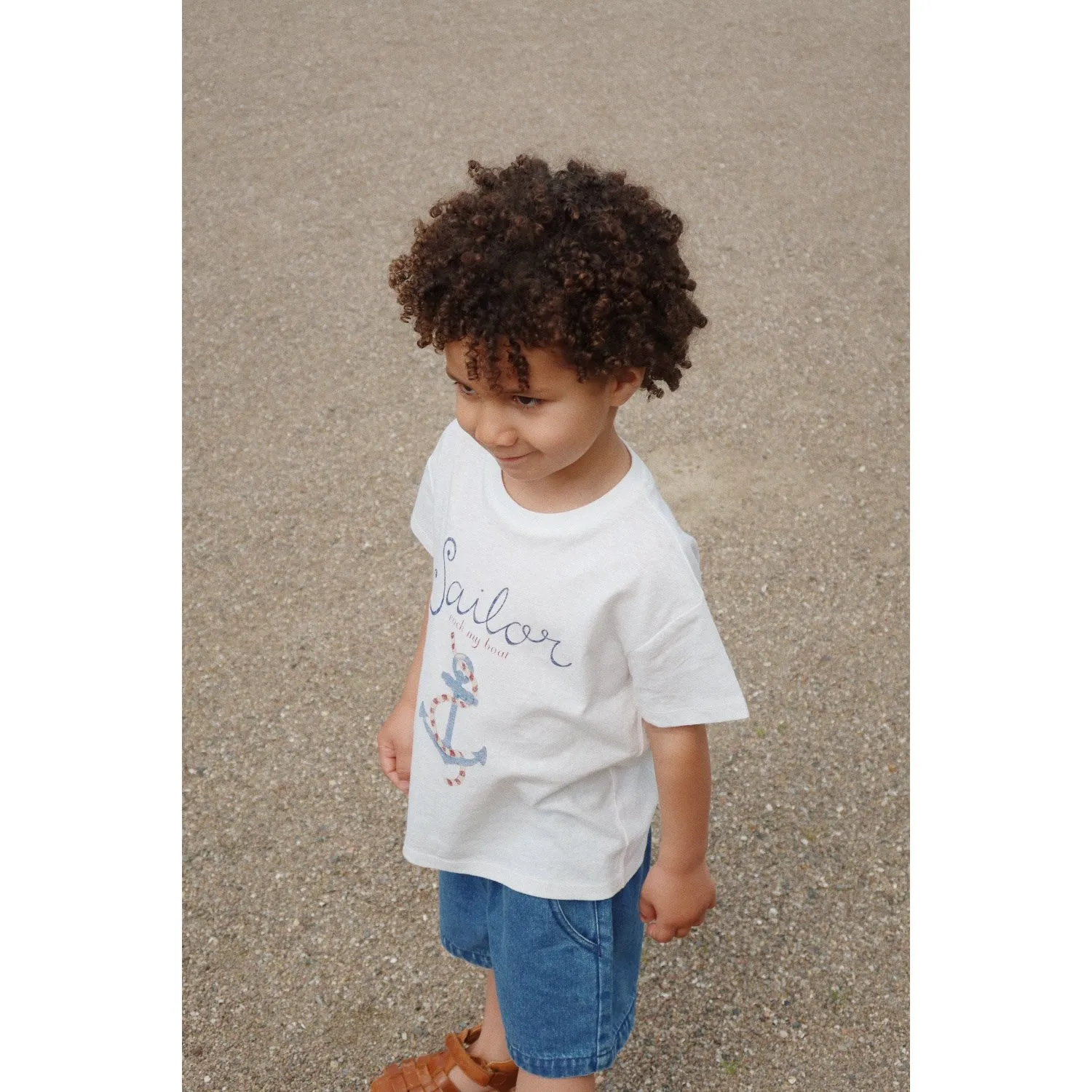 Konges Sljd Off White/Sailor Era Tee Ocs