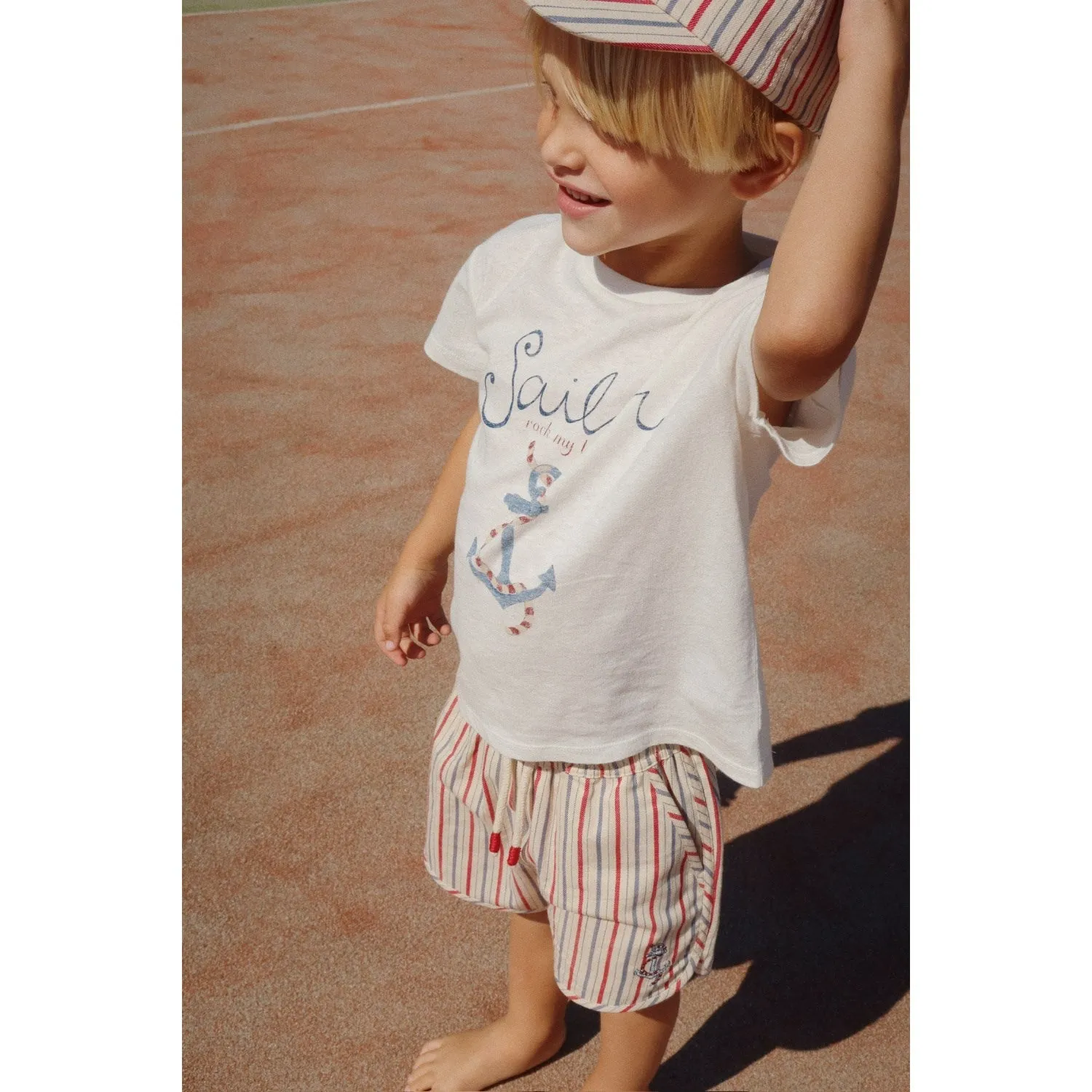 Konges Sljd Off White/Sailor Era Tee Ocs