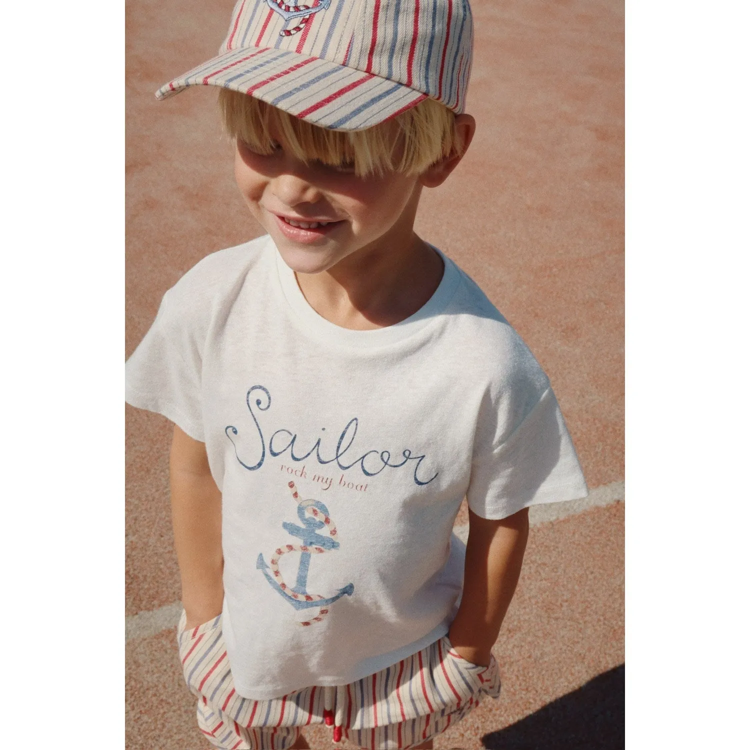 Konges Sljd Off White/Sailor Era Tee Ocs
