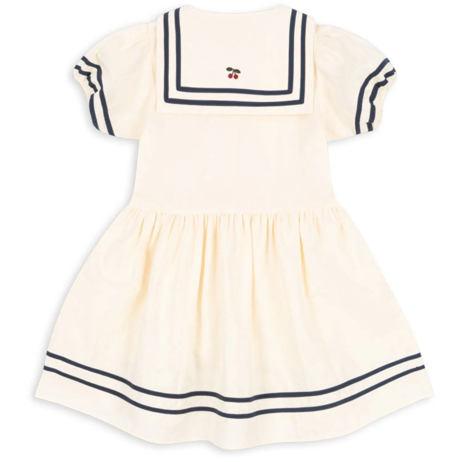 Konges Sljd Optic White Allie Sailor Dress Gots