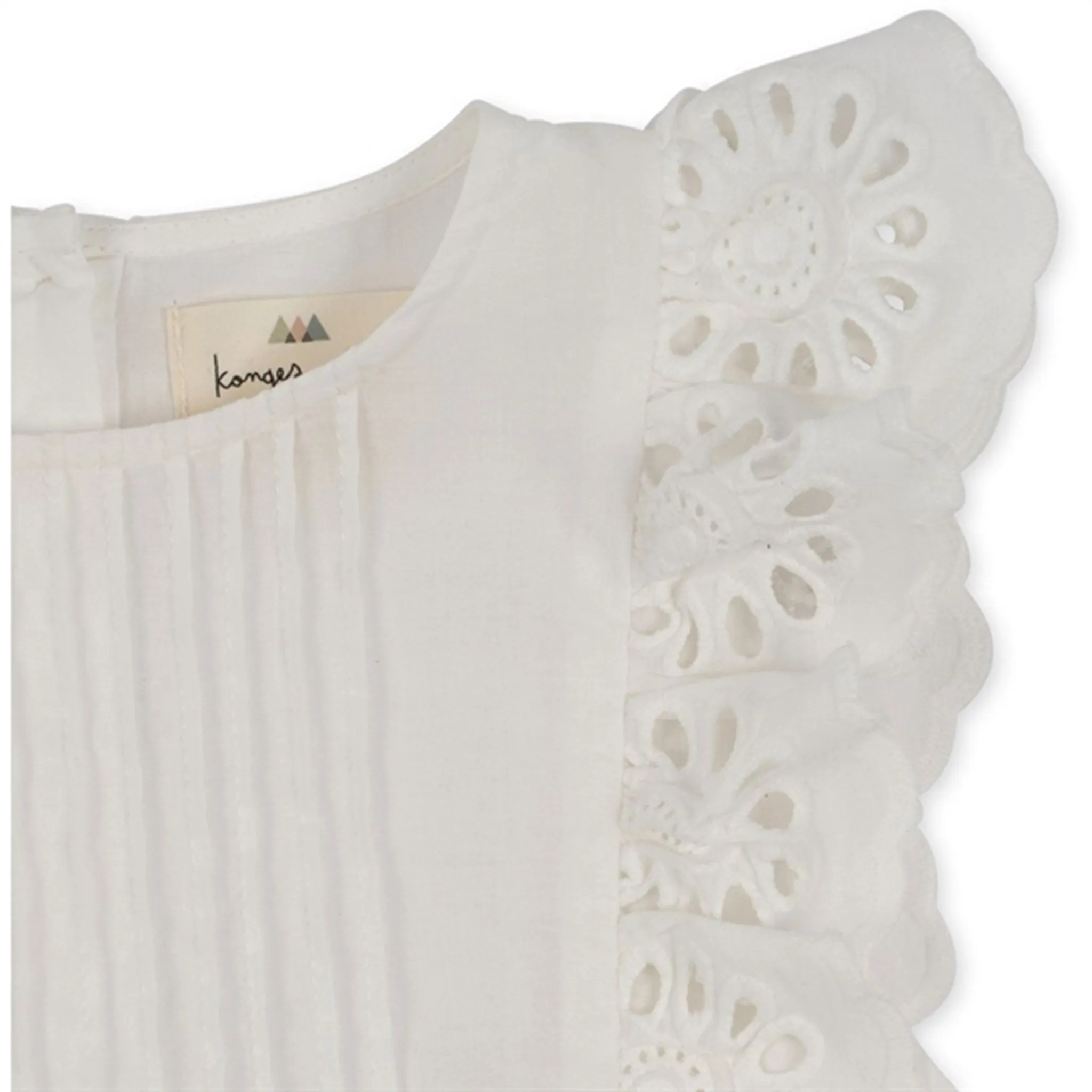 Konges Sljd Optic White Posey Dress
