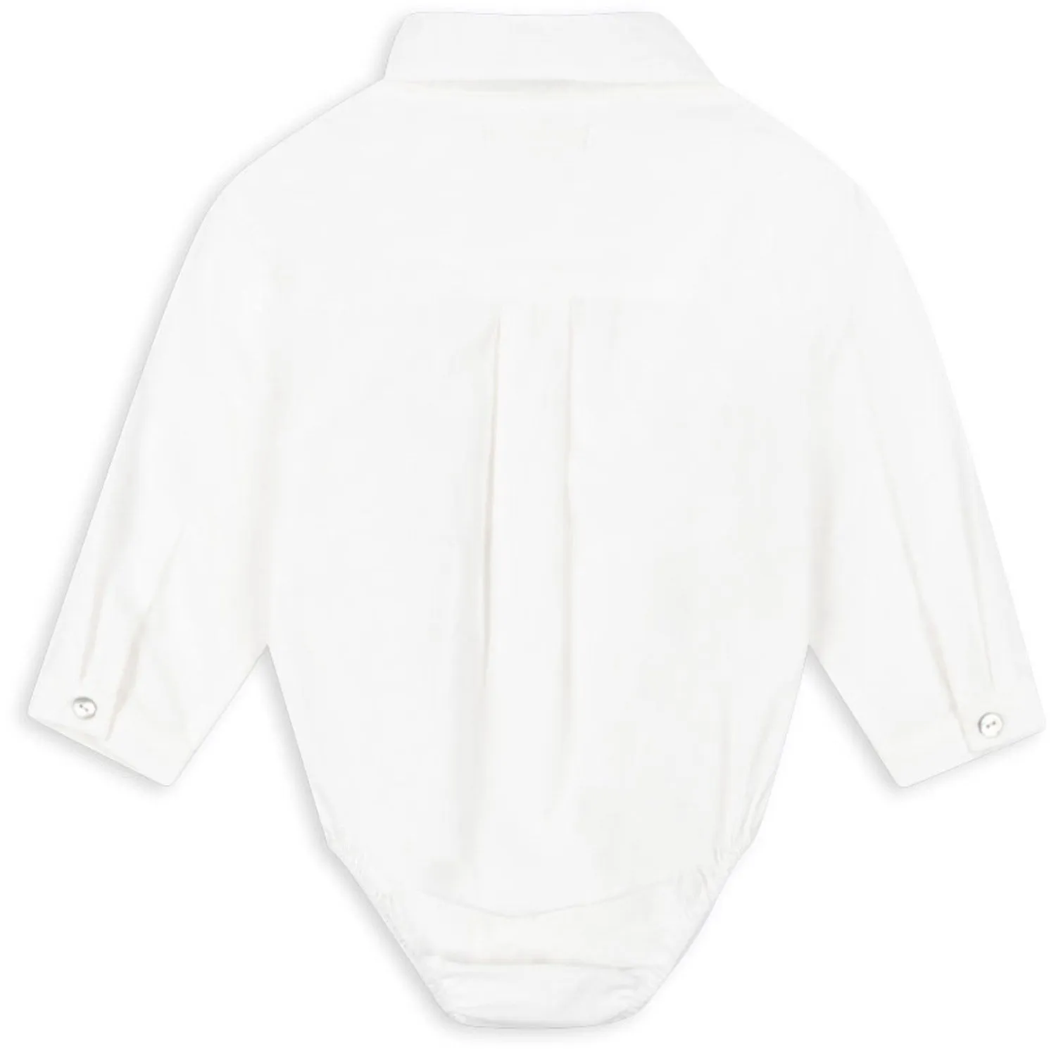Konges Sljd Optic White Rolf Baby Shirt Gots