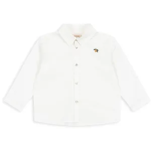 Konges Sljd Optic White Rolf Shirt Gots