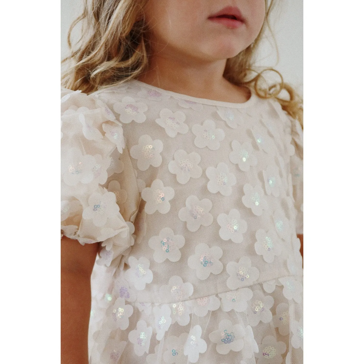 Konges Sljd Pearled Ivory Sally Dress