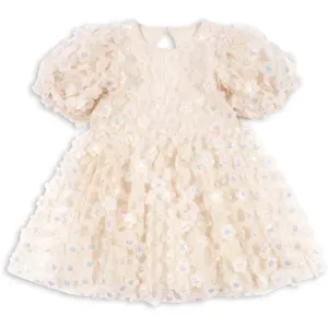 Konges Sljd Pearled Ivory Sally Dress