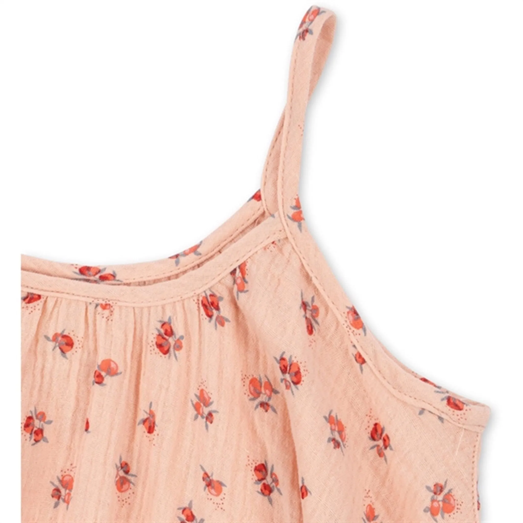 Konges Sljd Peonia Pink Coco Strap Dress