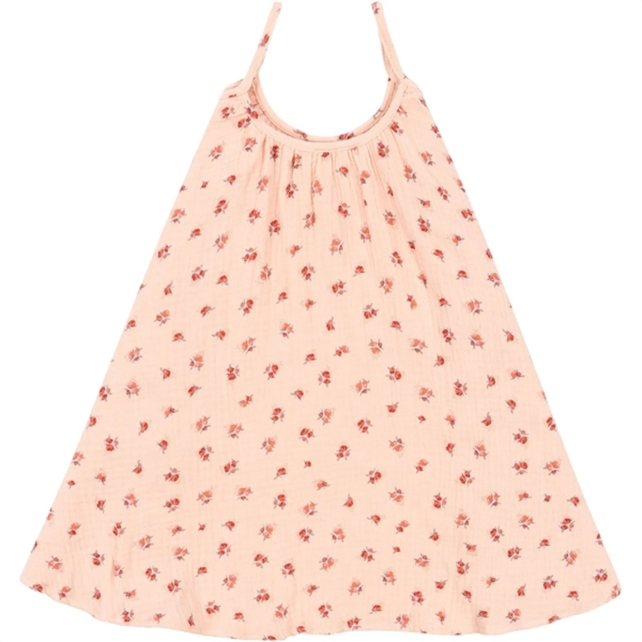 Konges Sljd Peonia Pink Coco Strap Dress