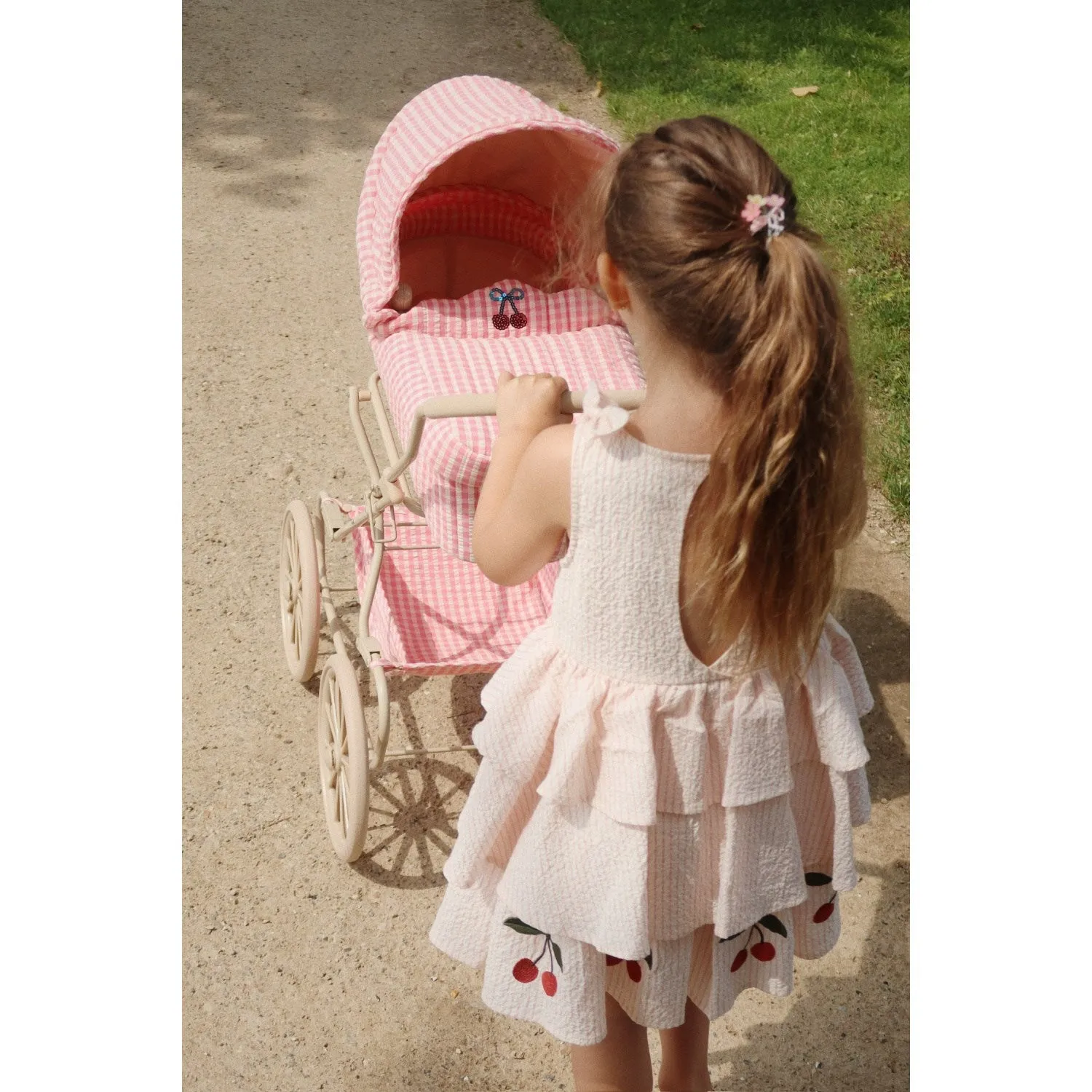 Konges Sljd Peony Stripe Ellie Dress Gots