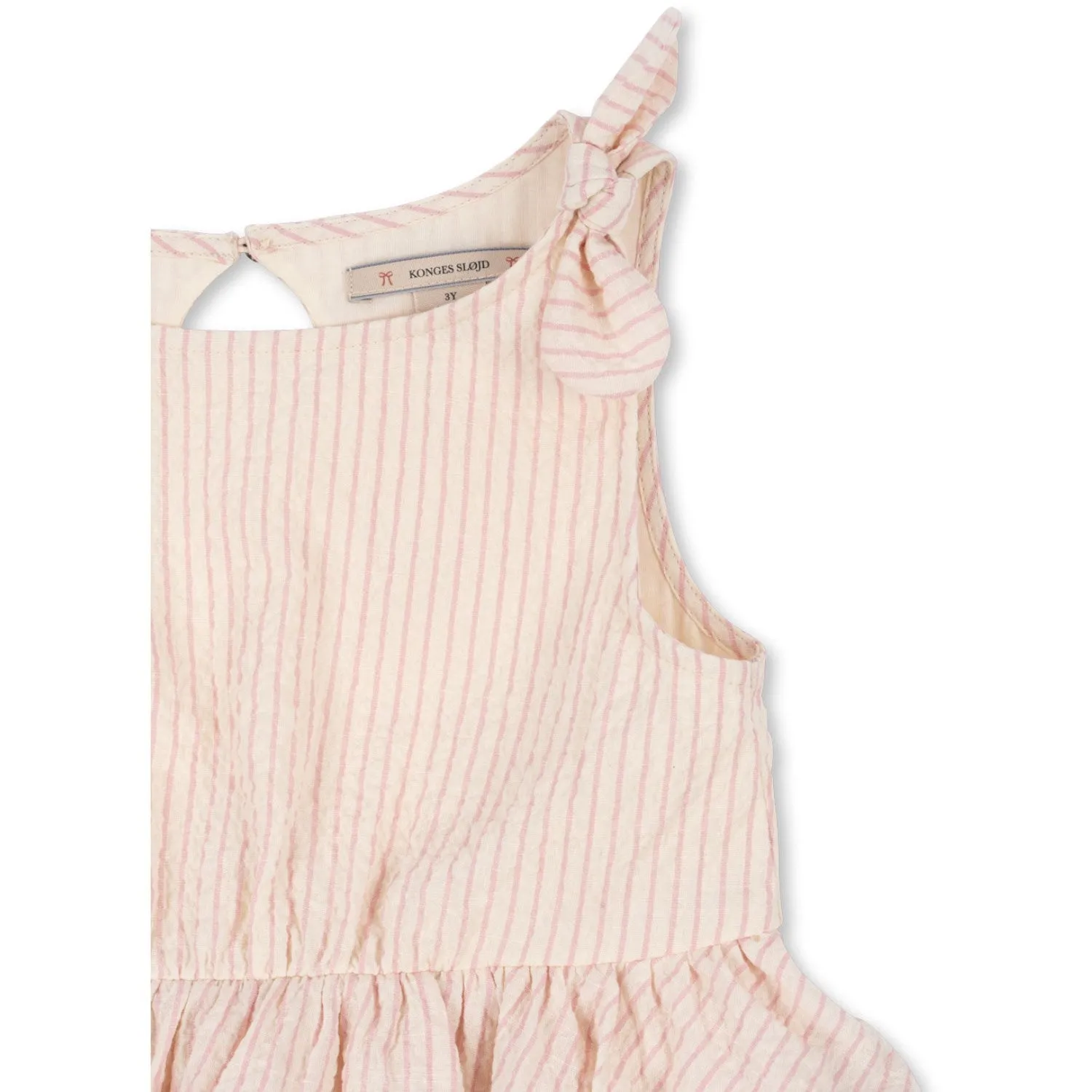 Konges Sljd Peony Stripe Ellie Dress Gots