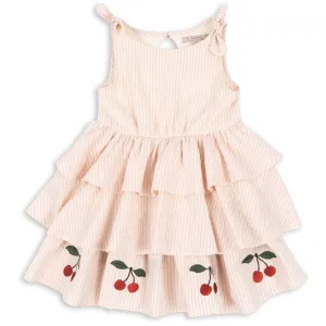 Konges Sljd Peony Stripe Ellie Dress Gots