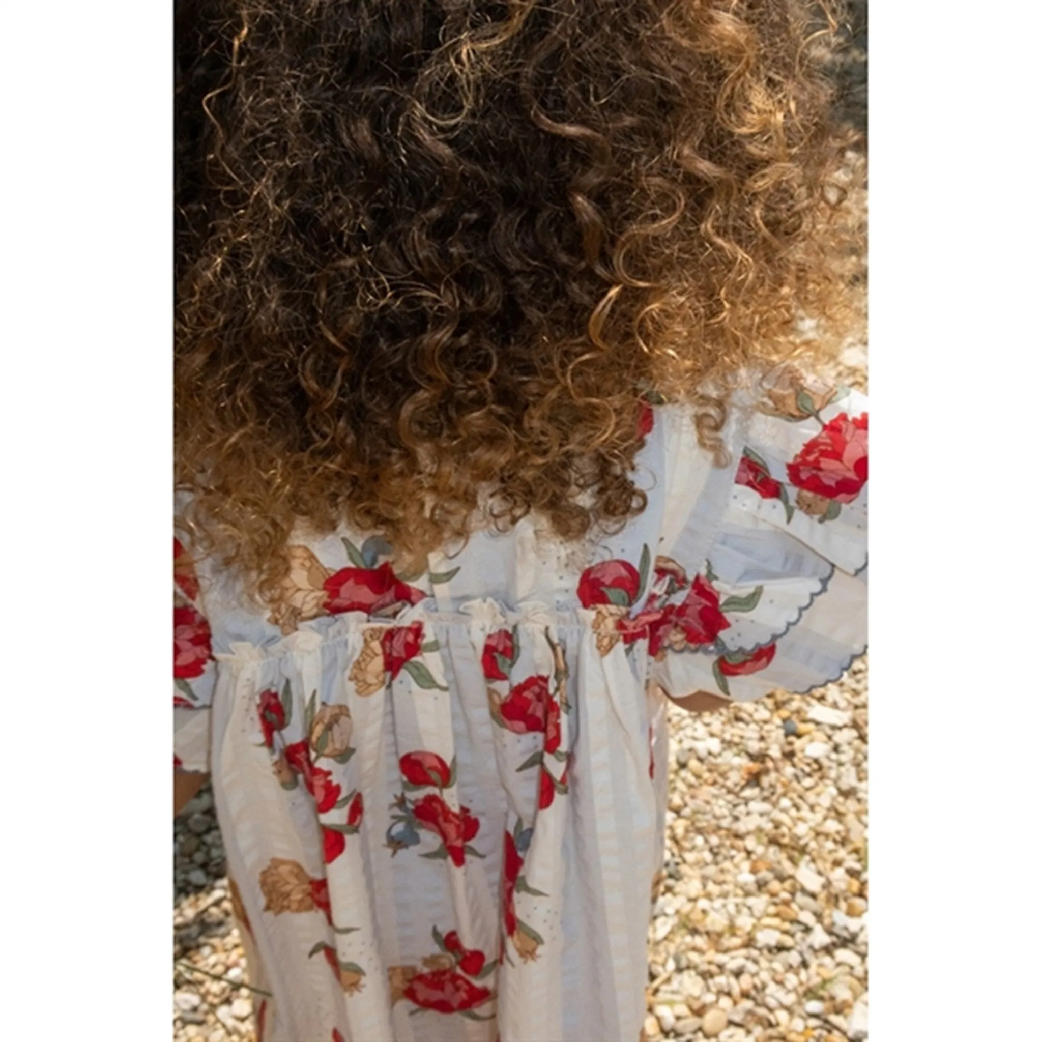 Konges Sljd Peony Stripe Kim Dress