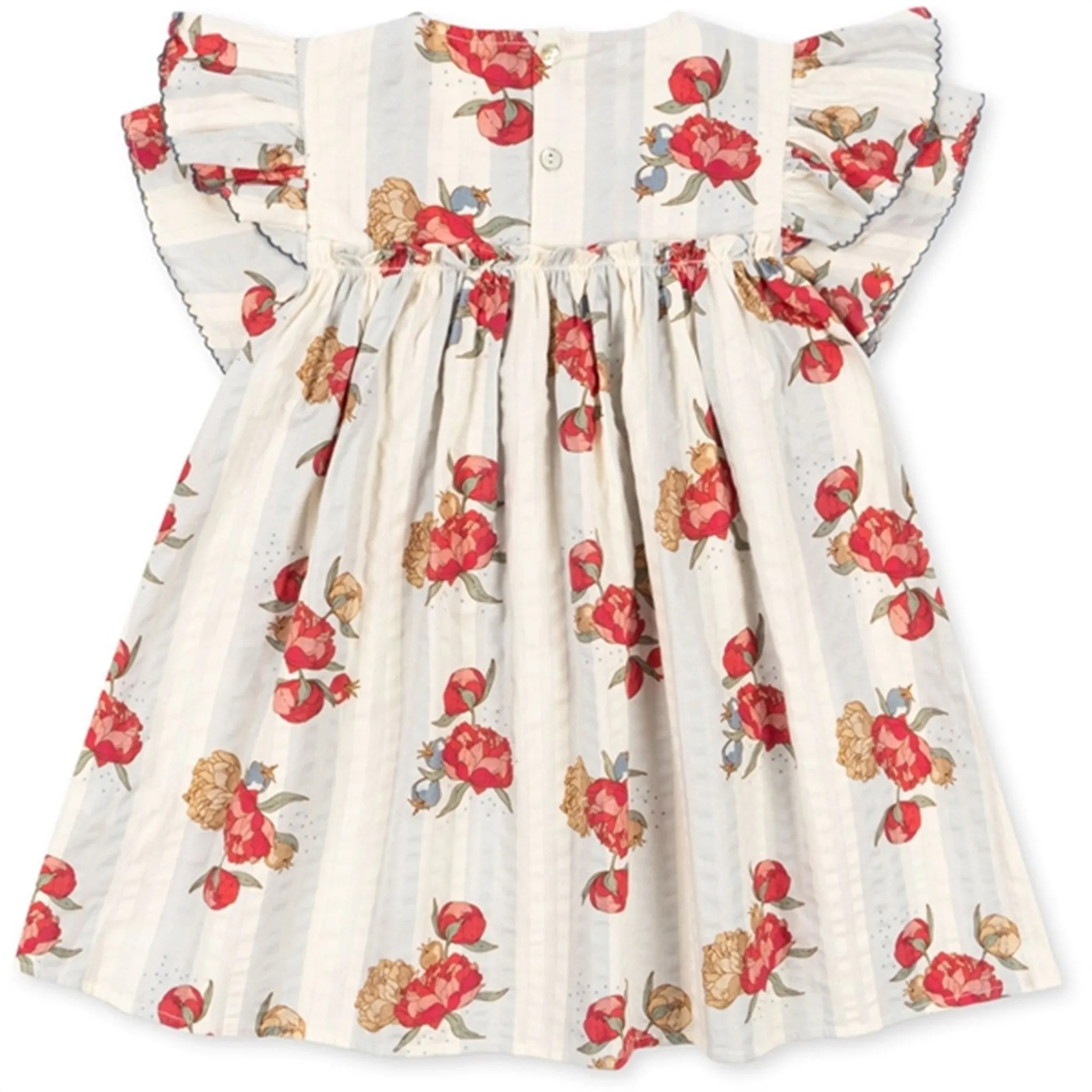 Konges Sljd Peony Stripe Kim Dress