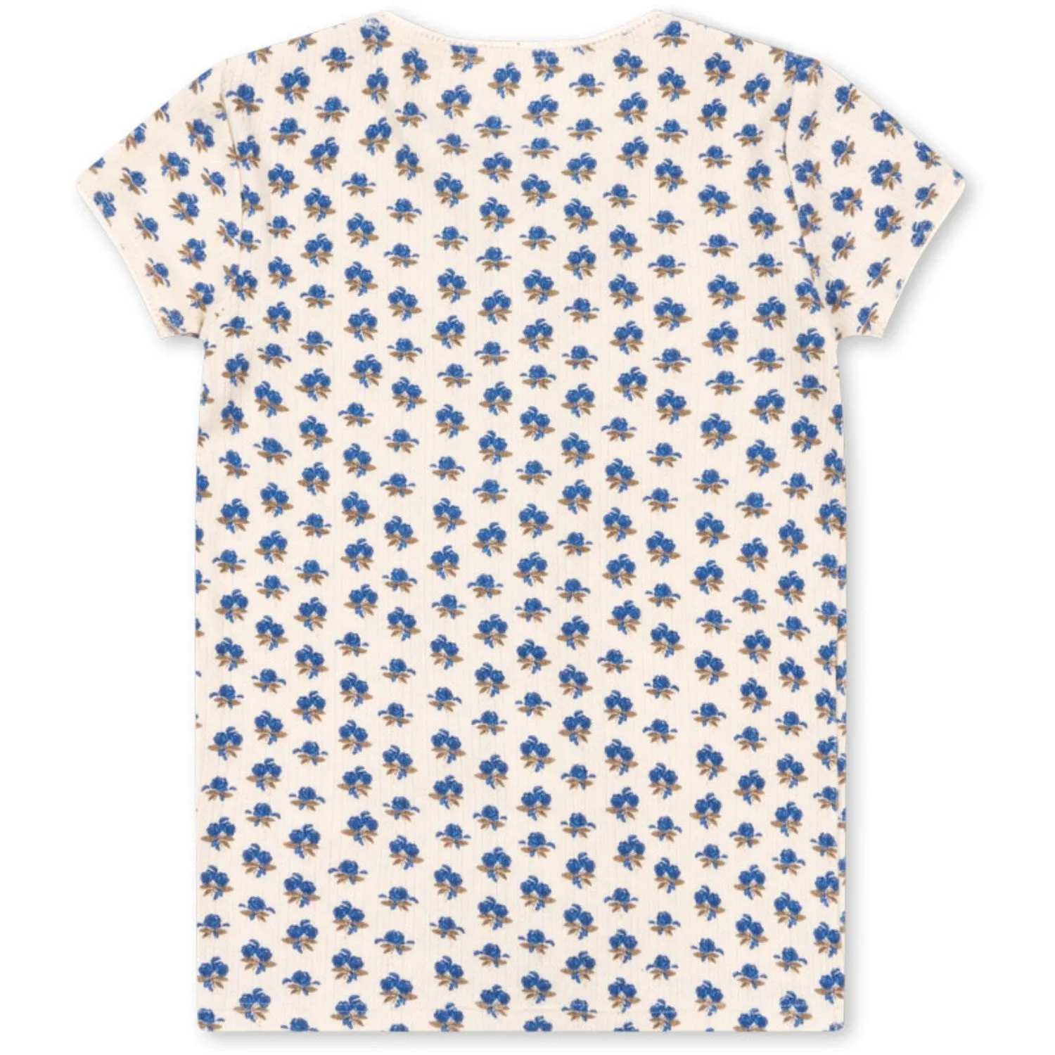 Konges Sljd Piccoloblu Gold Mulli Tee Gots